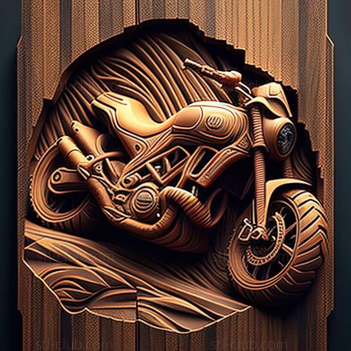 3D мадэль Ducati Scrambler Full Throttle (STL)